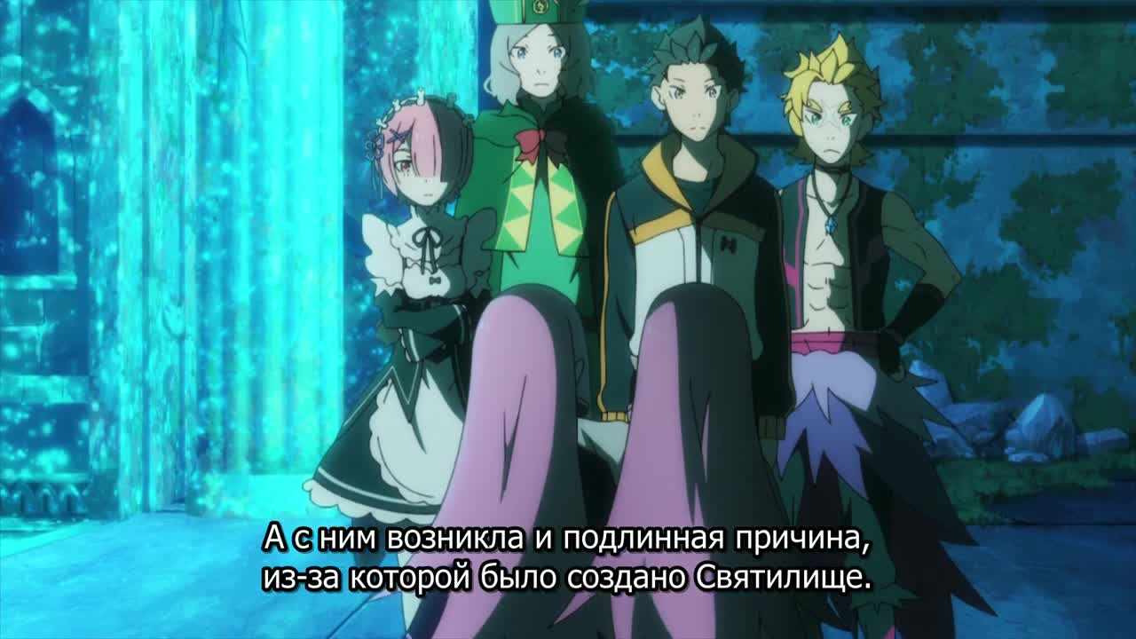 Re:Zero. Жизнь с нуля в альтернативном мире 2. Часть 2 смотри аниме онлайн  в хорошем качестве